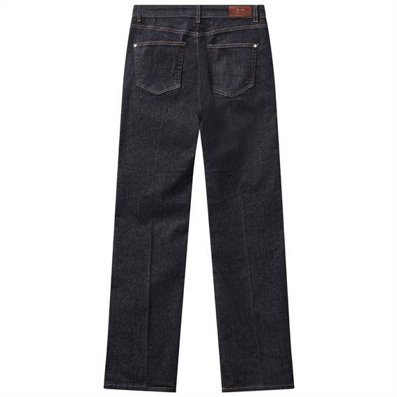 Mos Mosh Cecilia Cover Long Jeans, Dark Blue 